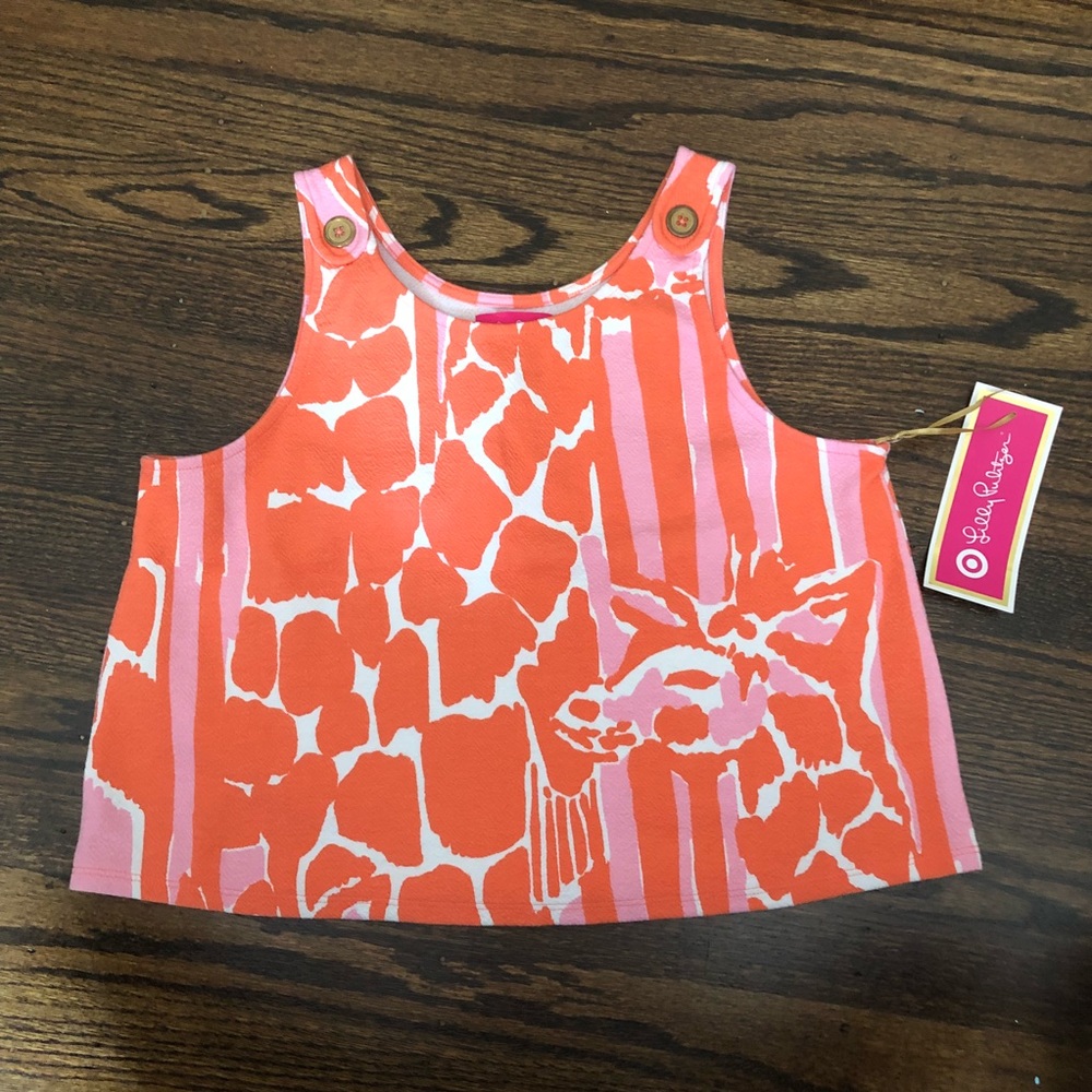 Iilly Pulitzer for Target kid's crop top NWT
